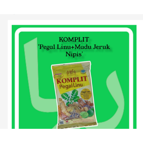 

Sido Muncul Pegal Linu Plus Madu Jeruk Nipis Komplit Isi 10 Sachet