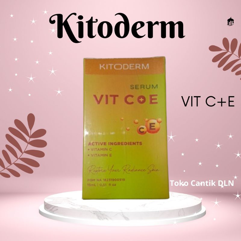 kitoderm serum vit c + e