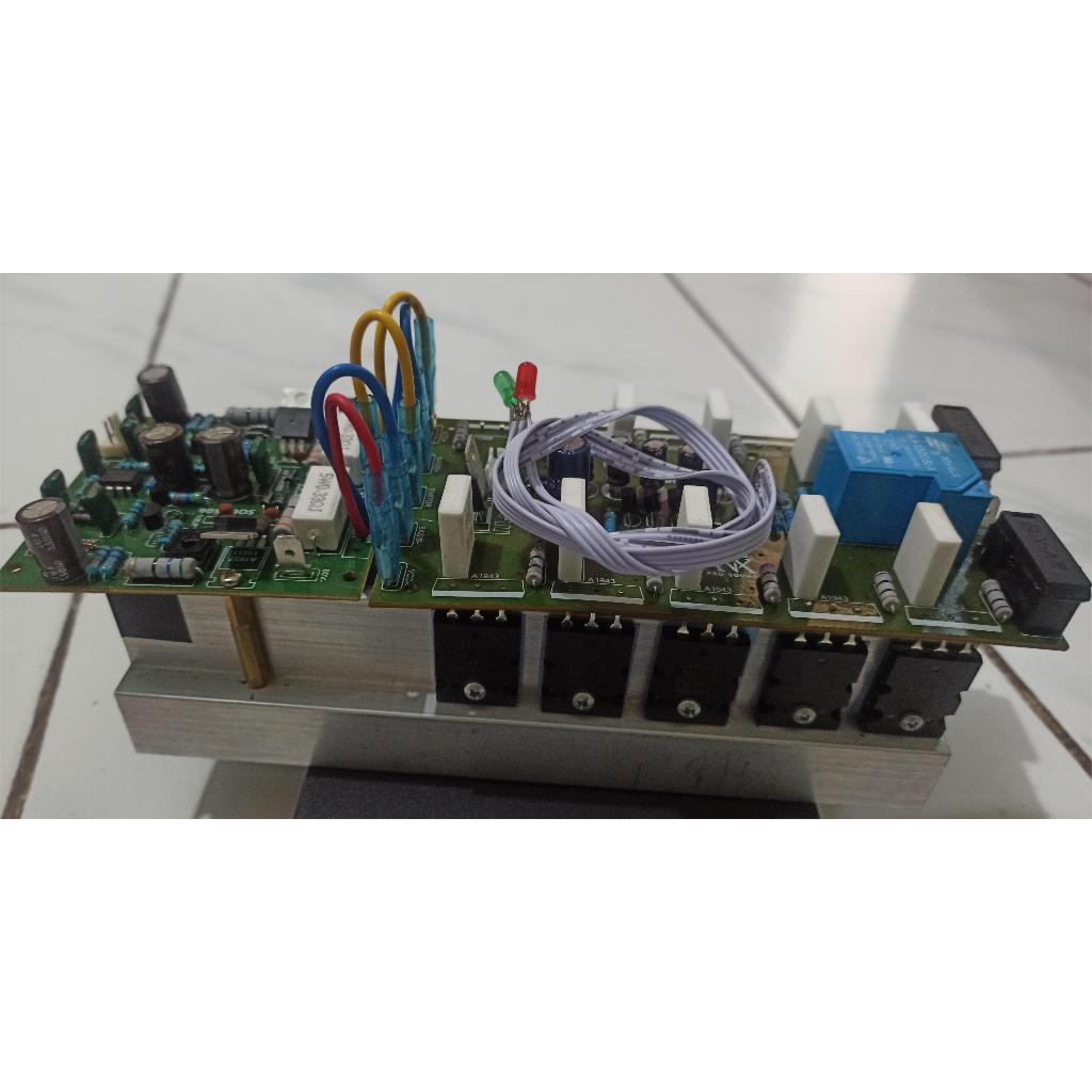 power kit amplifier harga per mono plus tr final dan heatsink
