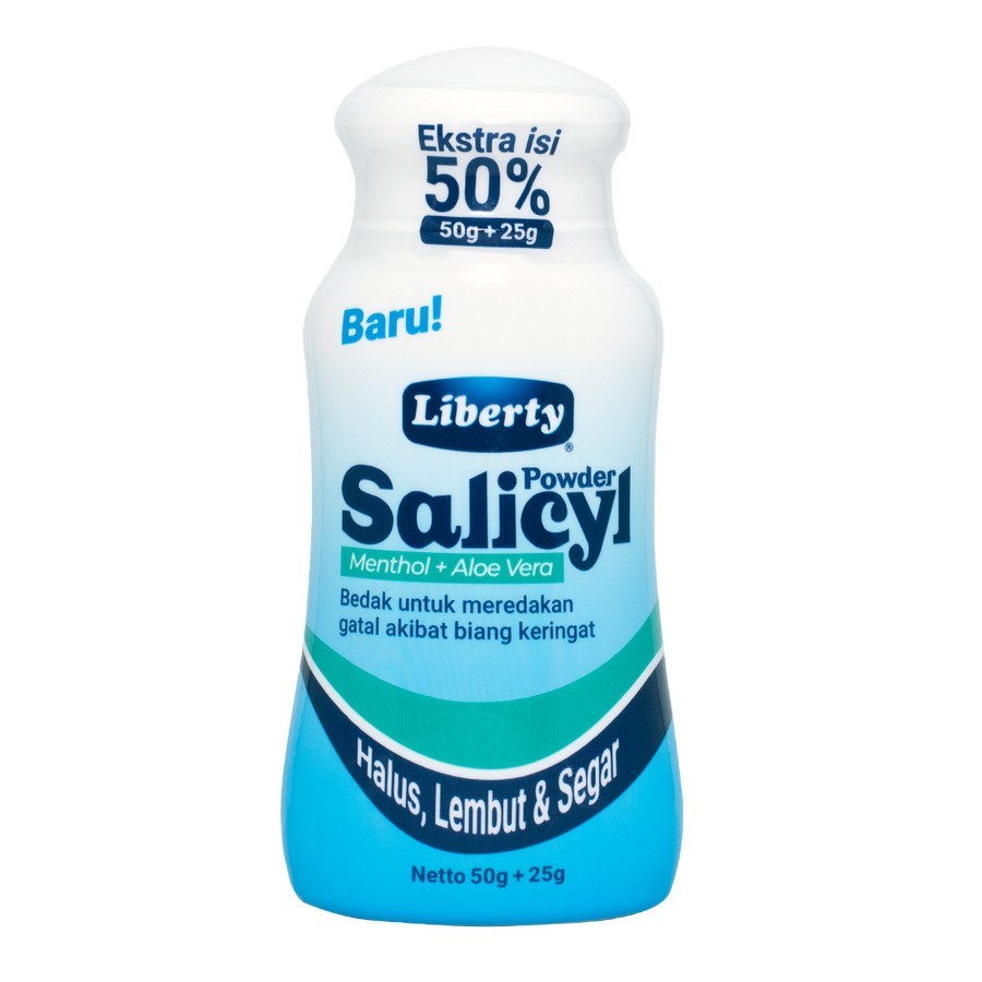 Bedak Gatal Bayi Salicyl / Bedak Salicyl Liberty / Bedak Salisil - Bedak Untuk Mengurangi Gatal Akib