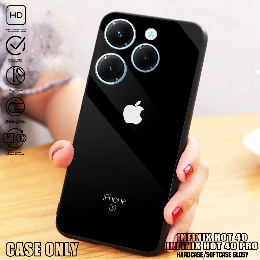Case  INFINIX HOT 40 / INFINIX HOT 40 PRO  - Casing INFINIX HOT 40 / INFINIX HOT 40 PRO [ BRAND ] Si