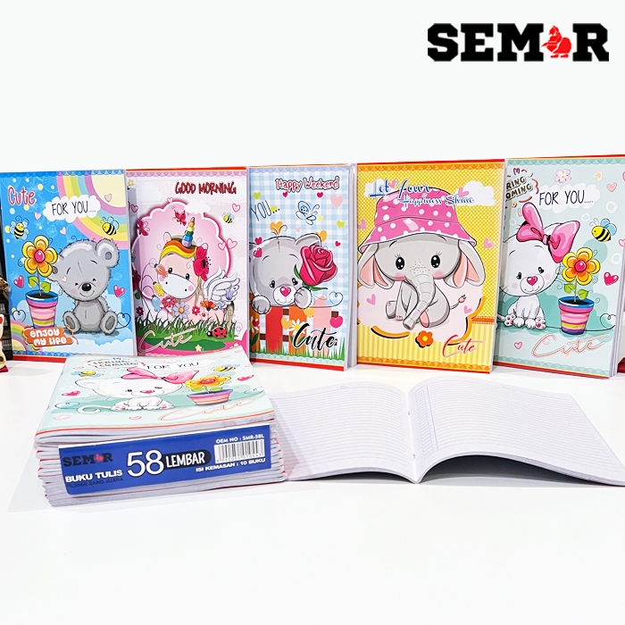 

BUKU TULIS SEMAR ISI 58 LEMBAR MURAH