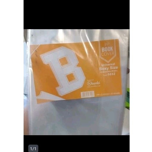 

sampul plastik buku campus 1 pack isi 10