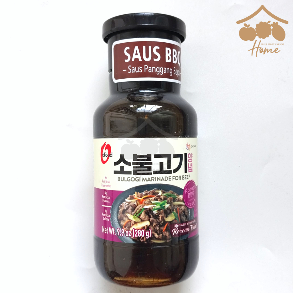 

Daesang beef Bulgogi BBQ sauce saus marinade sapi 280 gr 228 ml