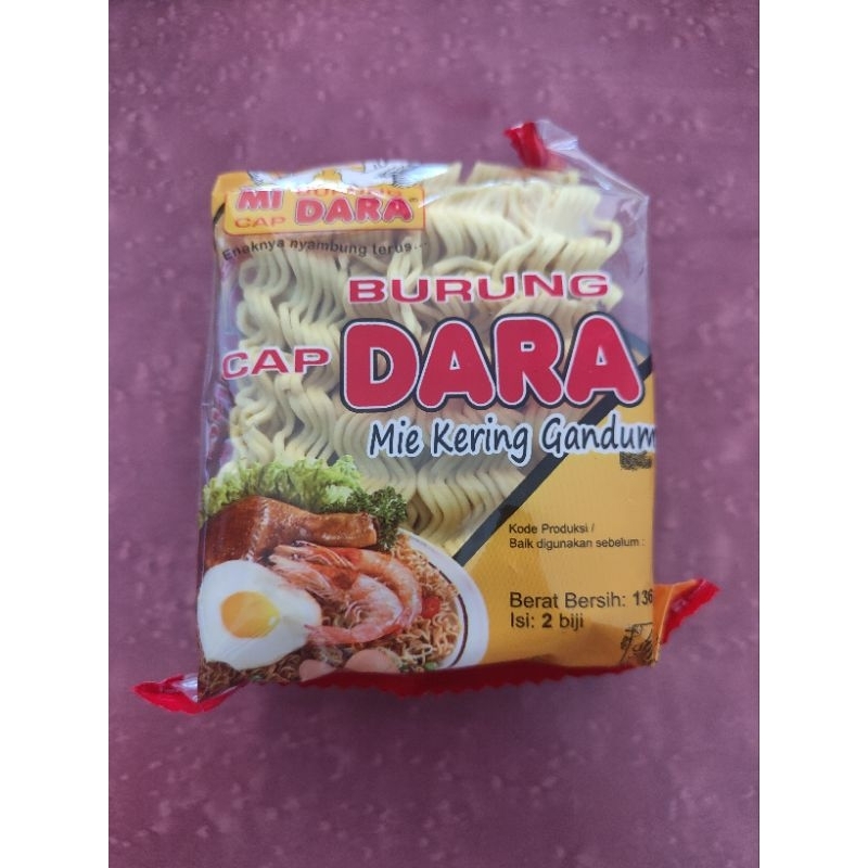 

MIE KERING GANDUM CAP BURUNG DARA 136 GRAM