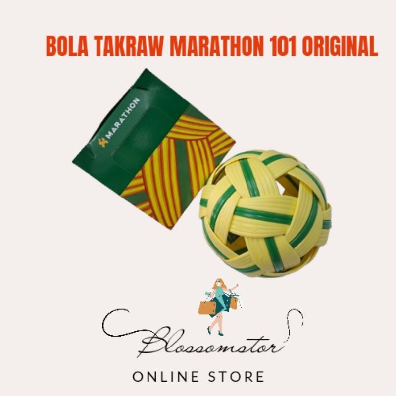 BOLA TAKRAW MARATHON 101 ASLI ORIGINAL / TAKRAW BALL