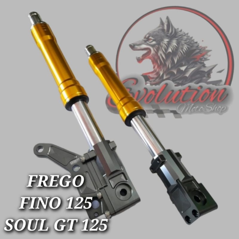 Shock depan upside down LEXI - SOUL GT 125 - FINO 125 - MIO GEAR - FRIGO Shock depan usd upside down