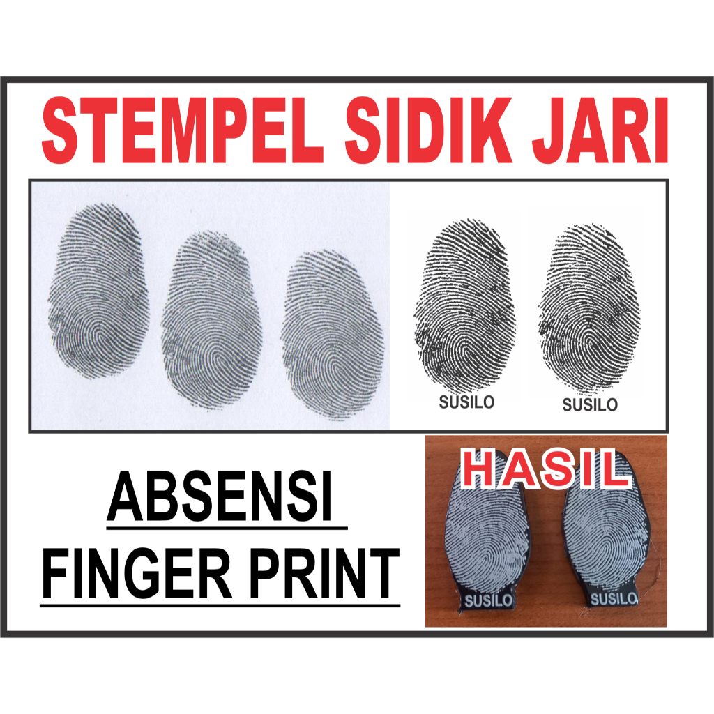 

STEMPEL SIDIK JARI FINGER PRINT