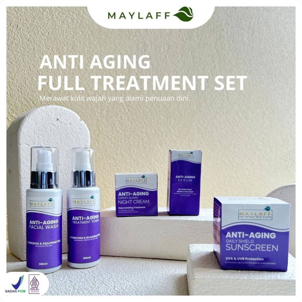 PAKET ANTI AGING SERIES- MAYLAFF