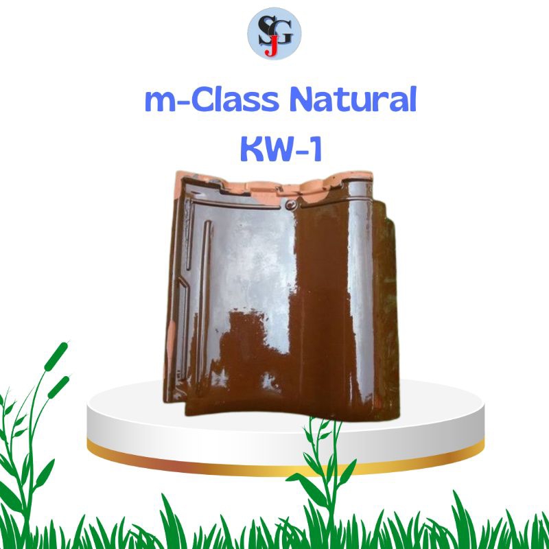 Genteng m-Class Natural KW-1 - Genteng Keramik m-Class