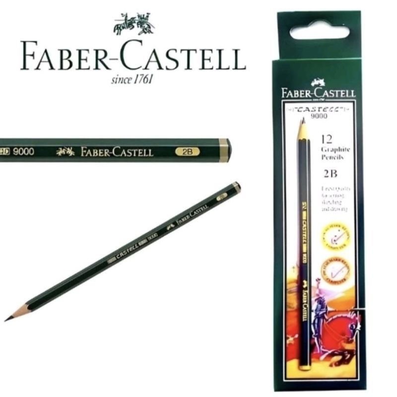 

Qreinashop Pensil FABER-CASTELL 2B For Computer