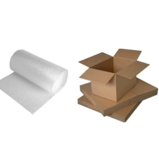

tambahan packing dus buble wrap