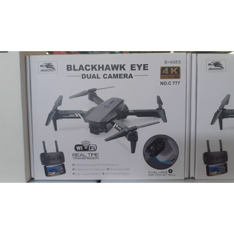 DRONE BLACK HAWK EYE CAMERA HD