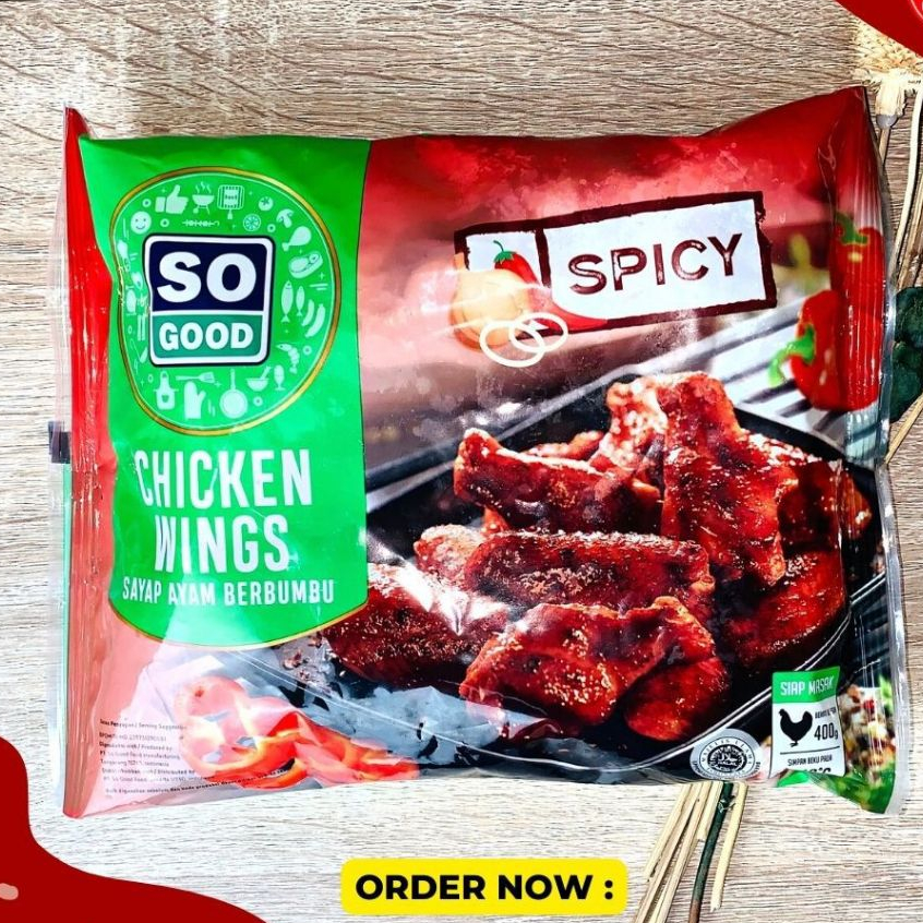 

SO GOOD SPICY WING 400GR