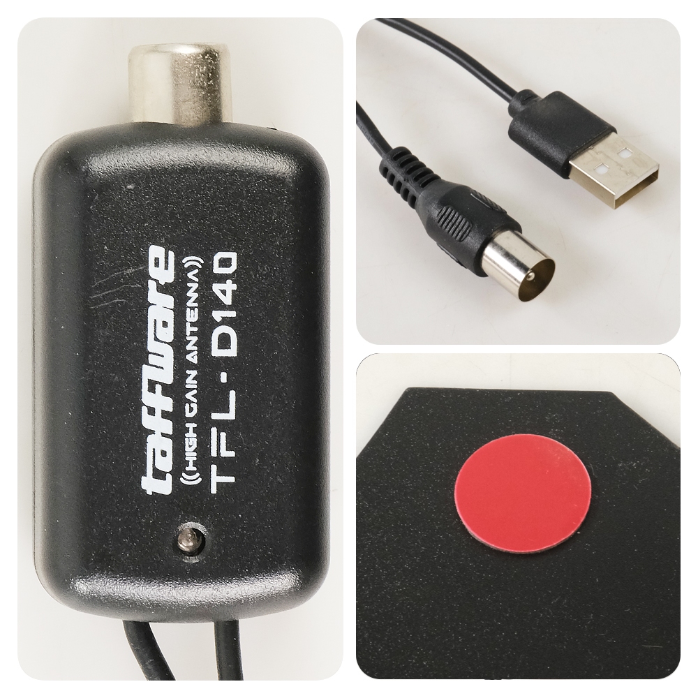 Taffware BOOSTER D15 Penguat Antena TV Amplifier Signal Booster HD DVB Sinyal Set Top Box STB Tabung