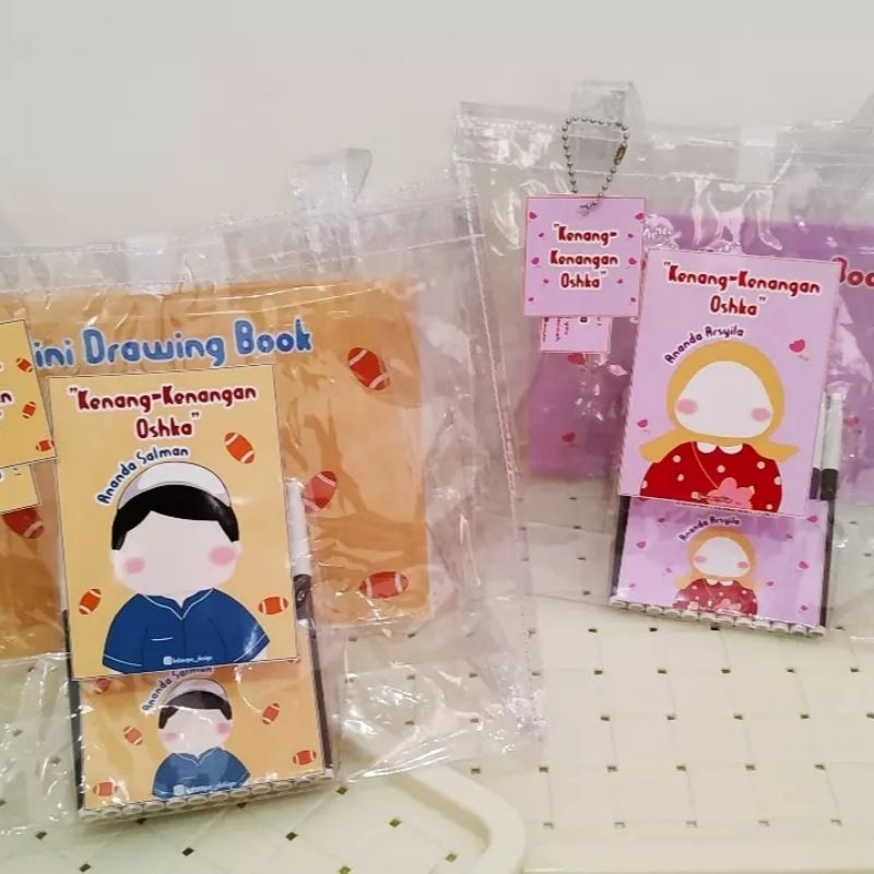 Buku Gambar Custom/Suvernir Buku Gambar/Suvernir Anak/Suvernir Wisuda/Suvernir Ultah/Hampers Ultah