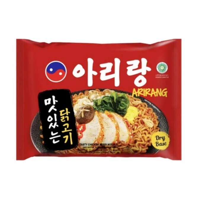 

Arirang Tasty Chicken Fried Noodle / Mi Goreng Rasa Ayam 130 Gr