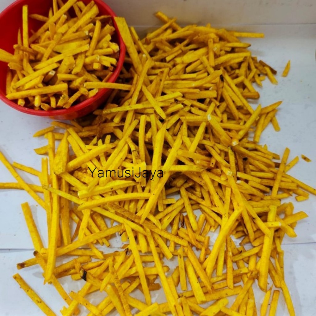 

[MURAH] Keripik Talas Kuning l Stik Talas 500 Gram Gurih dan Renyah