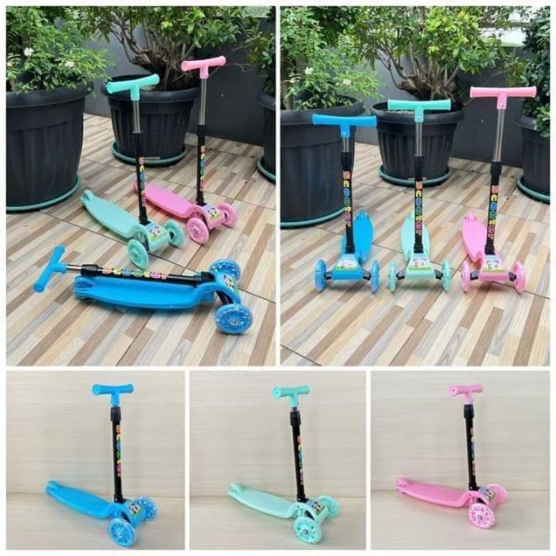scooter LED anak, Scooter anak