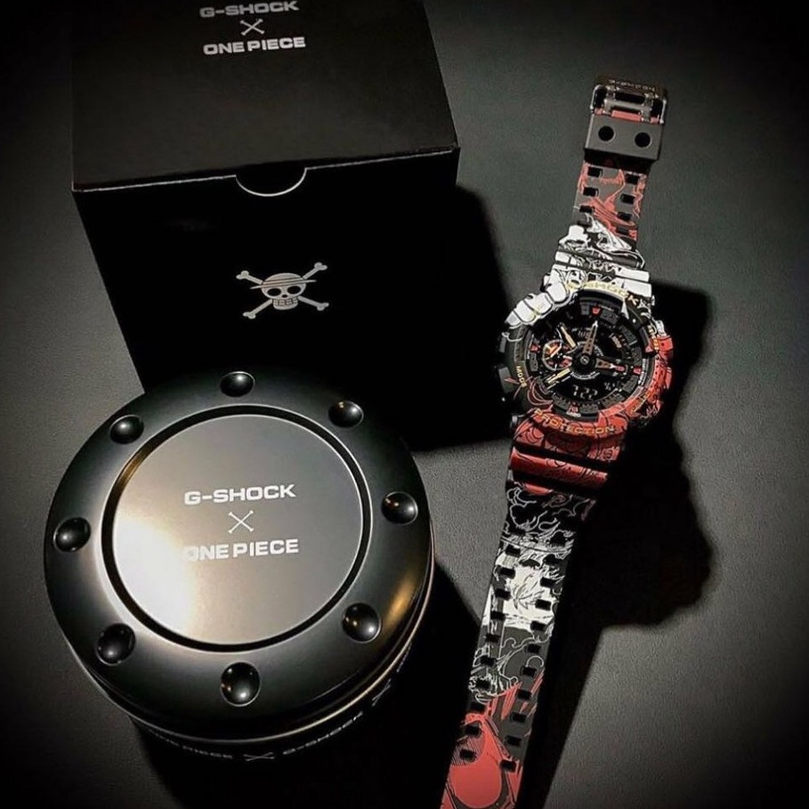 KODE L73O Asli Jam Tangan Pria GSHOCK X ONE PIECE ANIME ORIGINAL CASIO FULL SET PROMO  GA11 LAMPU OT