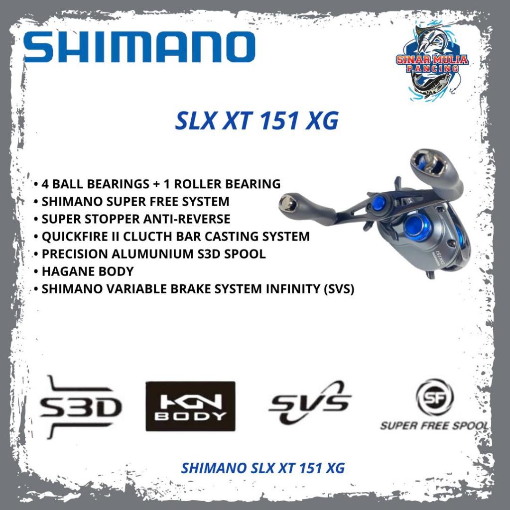REEL BC SHIMANO SLX XT 151 XG ( KOTAK BIRU 19 )