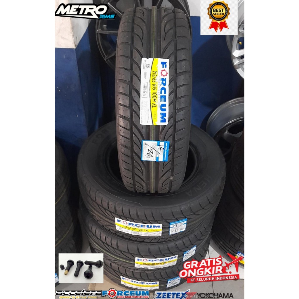 ban mobil tubles ukuran 215 65 r15 merk forceum hena bukan gt radial
