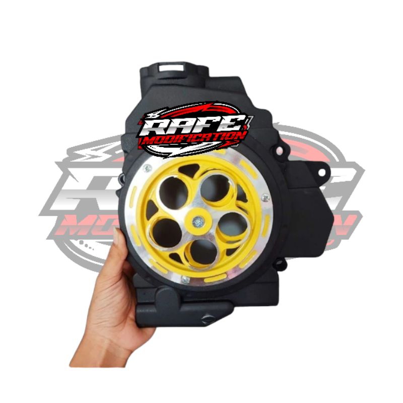 Tutup Radiator Vario 110 Karbu Cover Radiator Vario 110 Karbu Set Spinner PNP Vario 110 Karbu 2006-2