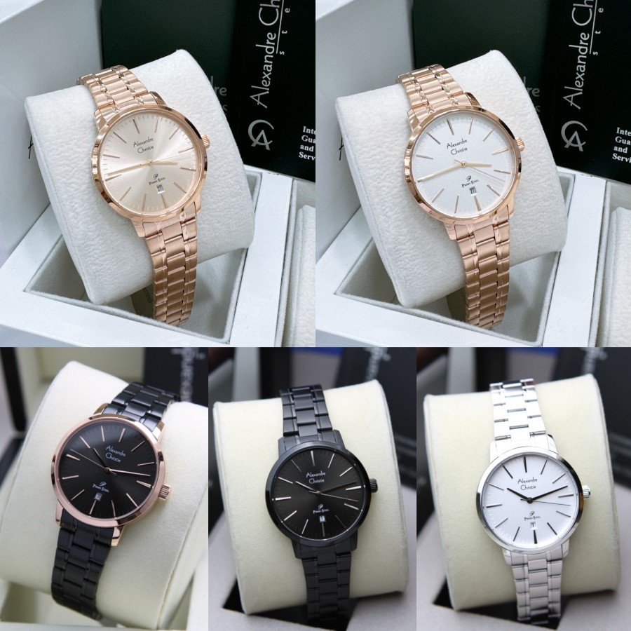 Jam Tangan Alexandre Christie AC1028 Primo Stainless Steel