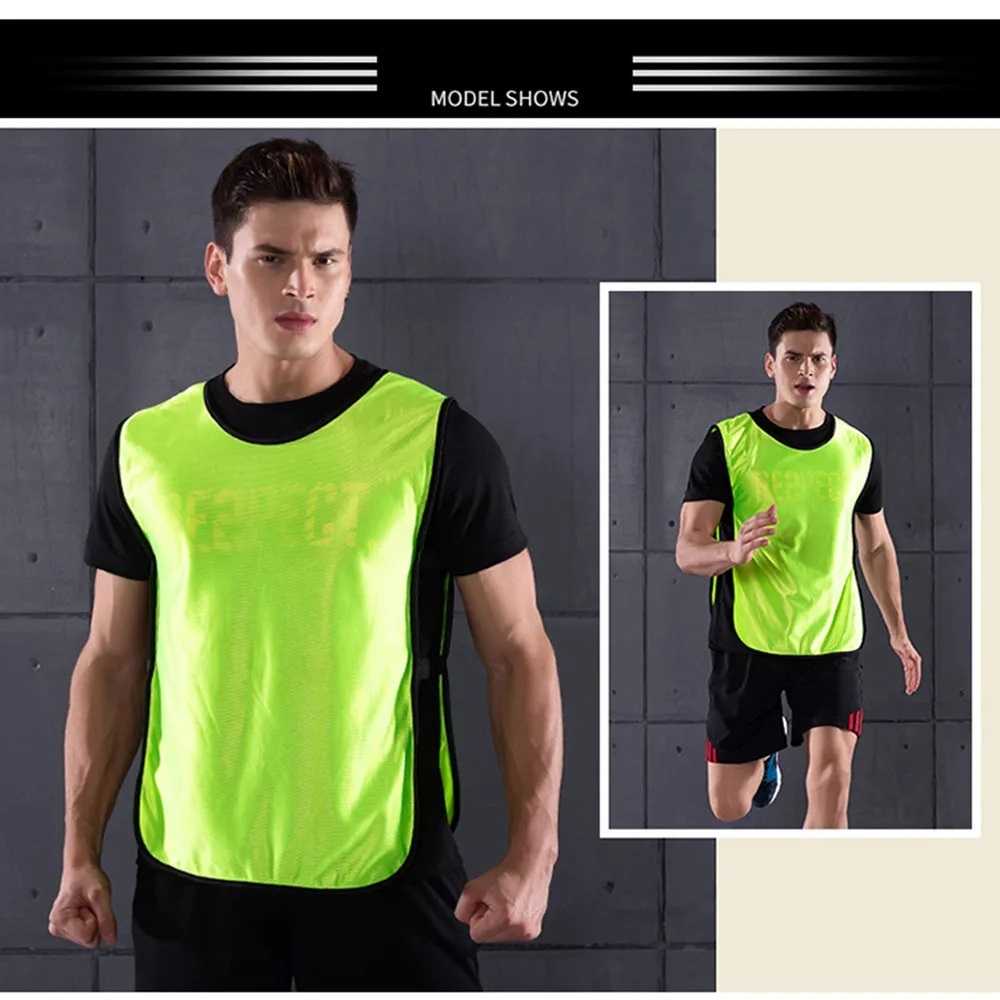 Rompi Futsal Sepakbola Takraw Rompi Pemain Cadangan Pria wanita Rompi Latihan