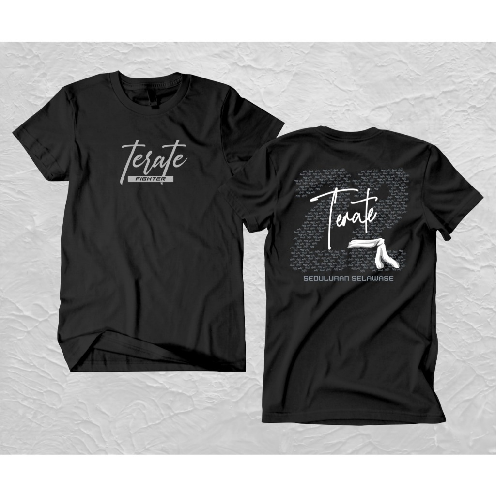 t-shirt baju kaos atribut sh terate psht distro simple terbaru keren murah pria srikandi