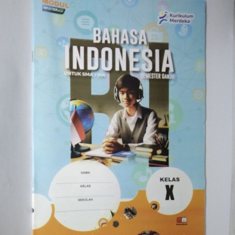 LKS SMA BAHASA INDONESIA KELAS 10 11 SEMESTER 1 KURIKULUM MERDEKA'