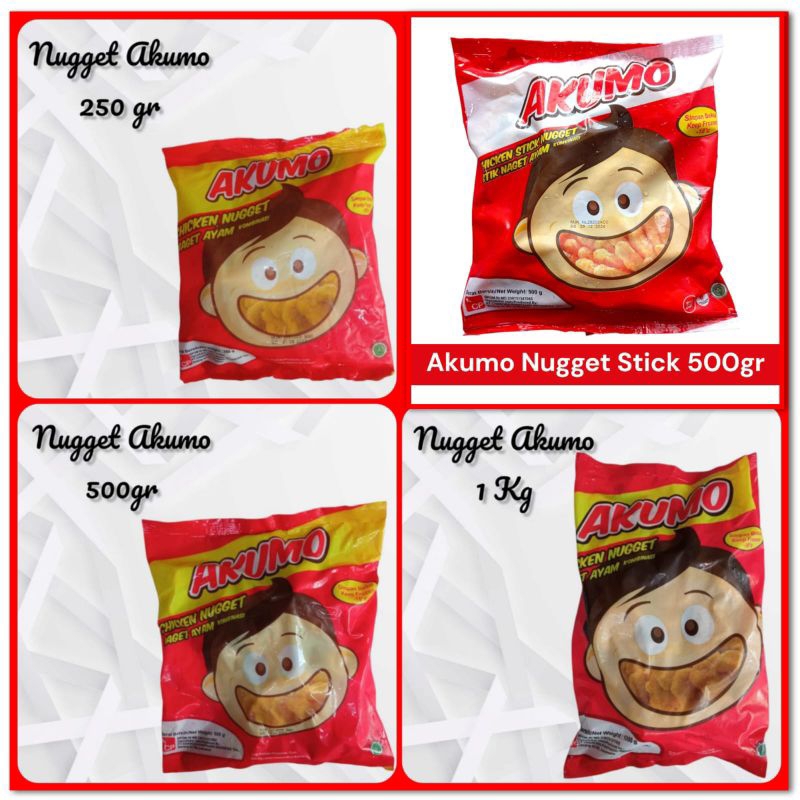 

nugget akumo 500gr | nugget akumo 250gr | nugget akumo 1 kg