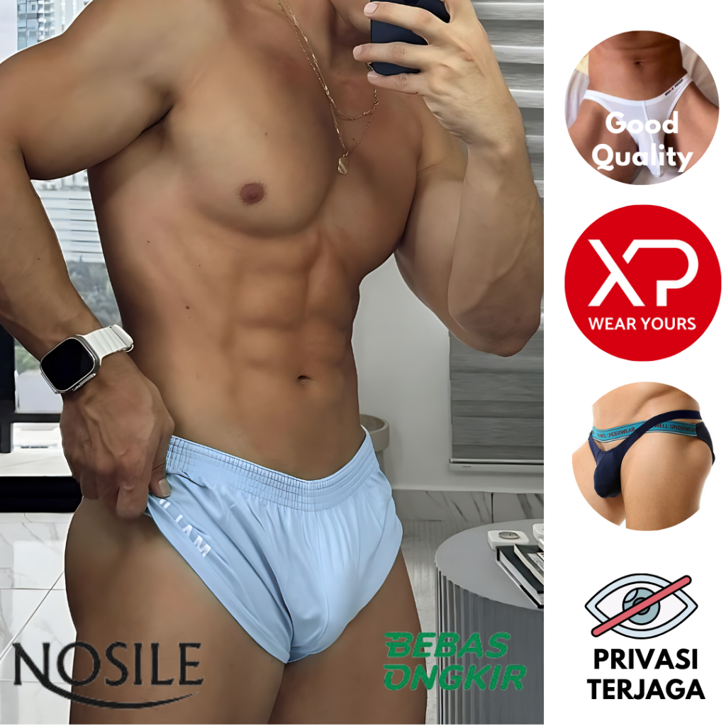 Celana Pendek Sexy Pria Paha Relax & Casual | Short Pants Home & Sports Men Short Cotton Men Underpa