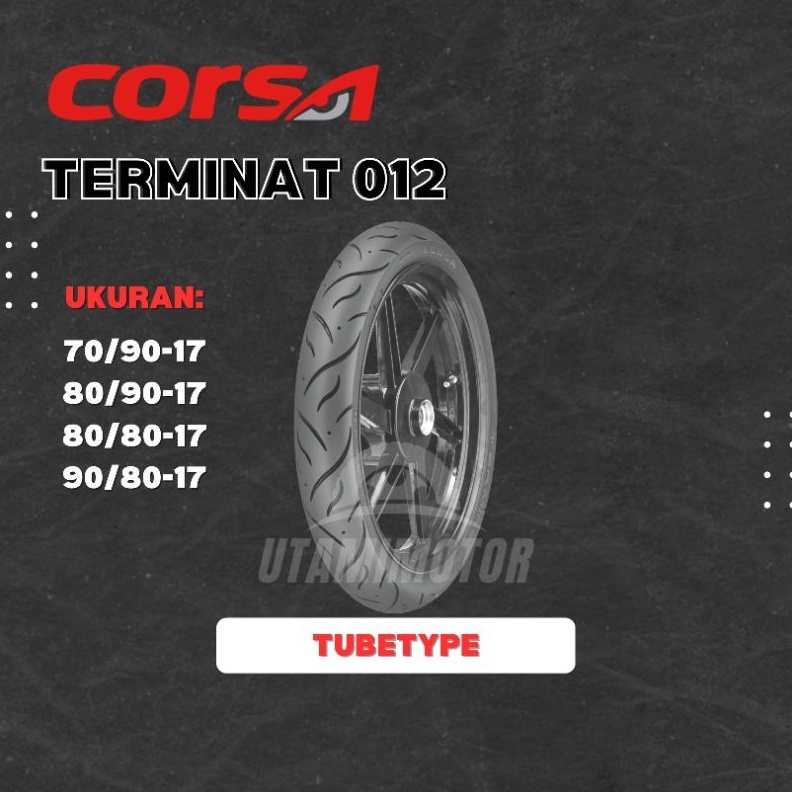 KODE R79K BAN MOTOR CORSA TERMINAT 12 RING 17 7917 8917 8817 9817 TUBETYPE NON TUBELESS