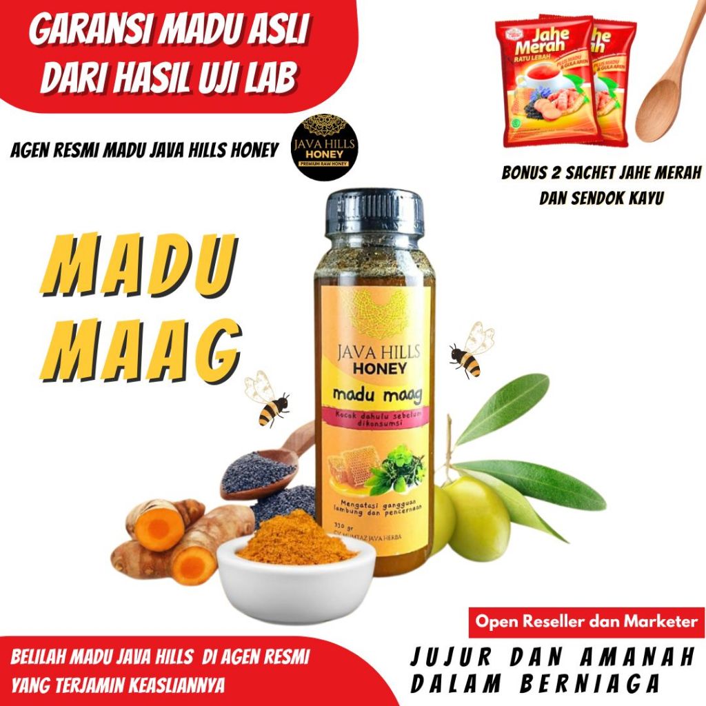 

Madu Maag Lambung Java Hills Honey Javahills Herbal dan Madu Murni