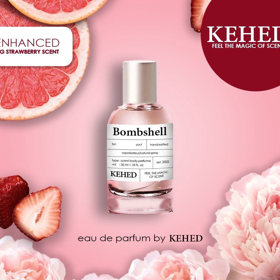 COD  KEHED Parfum BOMBSHELL Parfume Wanita TahanLama