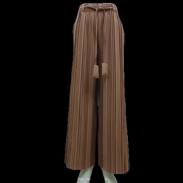 KODE P87S Celana Panjang Kulot Plisket Celana Plisket Wanita Plisket Celana Kulot Plisket Celana Kul