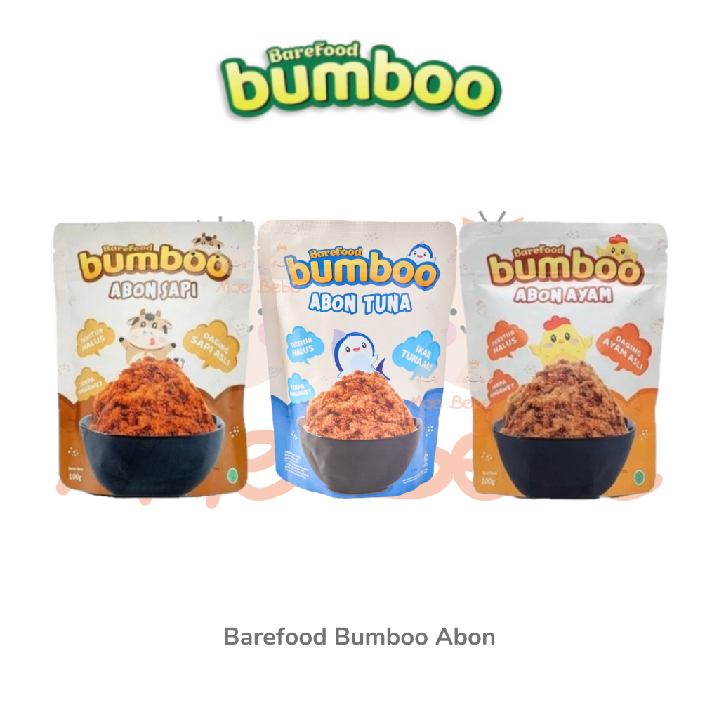 

BAREFOOD BUMBOO Abon MPASI tanpa MSG & Pengawet - Abon Bumboo Abon MPASI Bayi