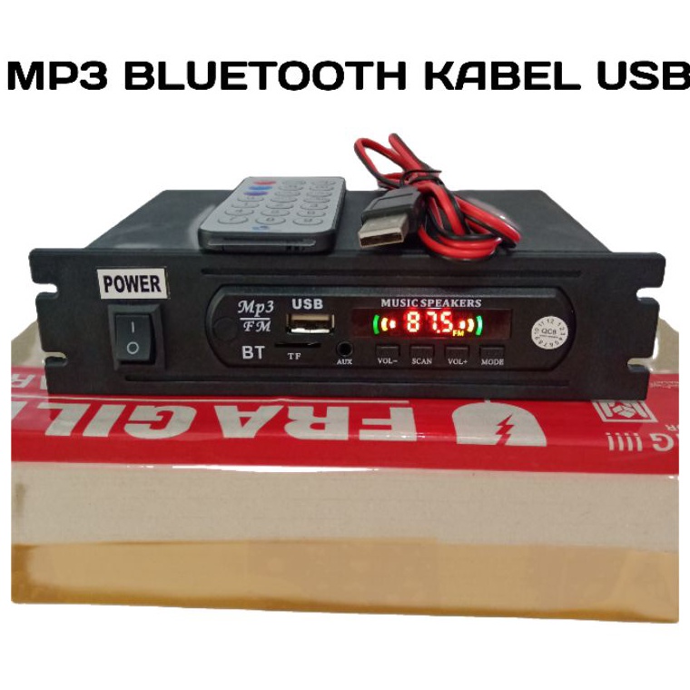 MP3 PLAYER BLUETOOTH SIAP PAKAI modul MP3 bluetooth rakitan KABEL USB h Q8G2