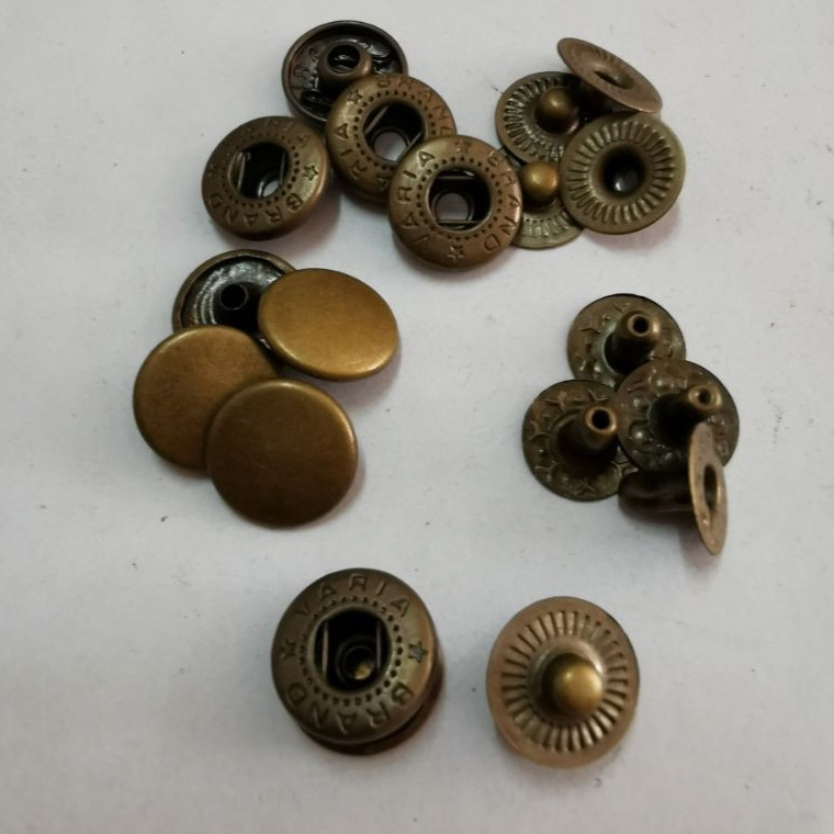 

kancing cetet besi 13mm kancing snap besi 33 antigold 5gross r A4L4