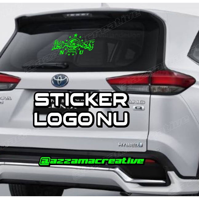 MURAH MERIAH Stiker Mobil Logo NU Nahdhatul Ulama