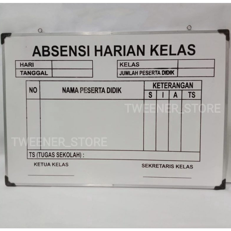 

Uk5x7 Papan Tulis Absensi Harian Kelas Sekolah Whiteboard Papan Absen Besar q L8X7