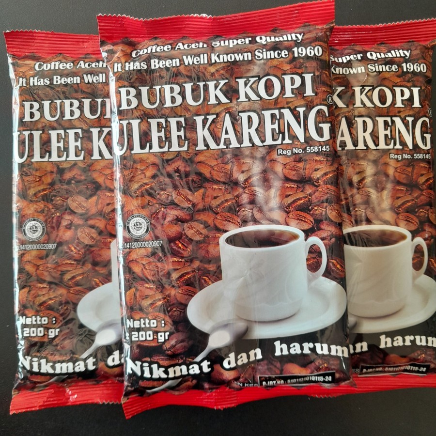 

Kopi Ulee Kareng Aceh Super Quality Nikmat dan Harum 200 gram (Bubuk Robusta)