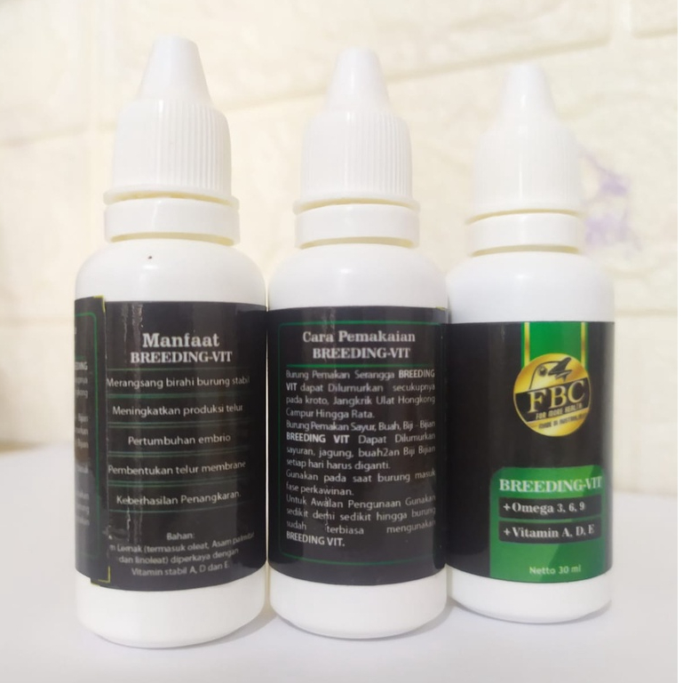 FBC BREEDING VIT Vitamin Breeding burung murai batu kacer c ijo cendet meningkatkan fertilitas burun