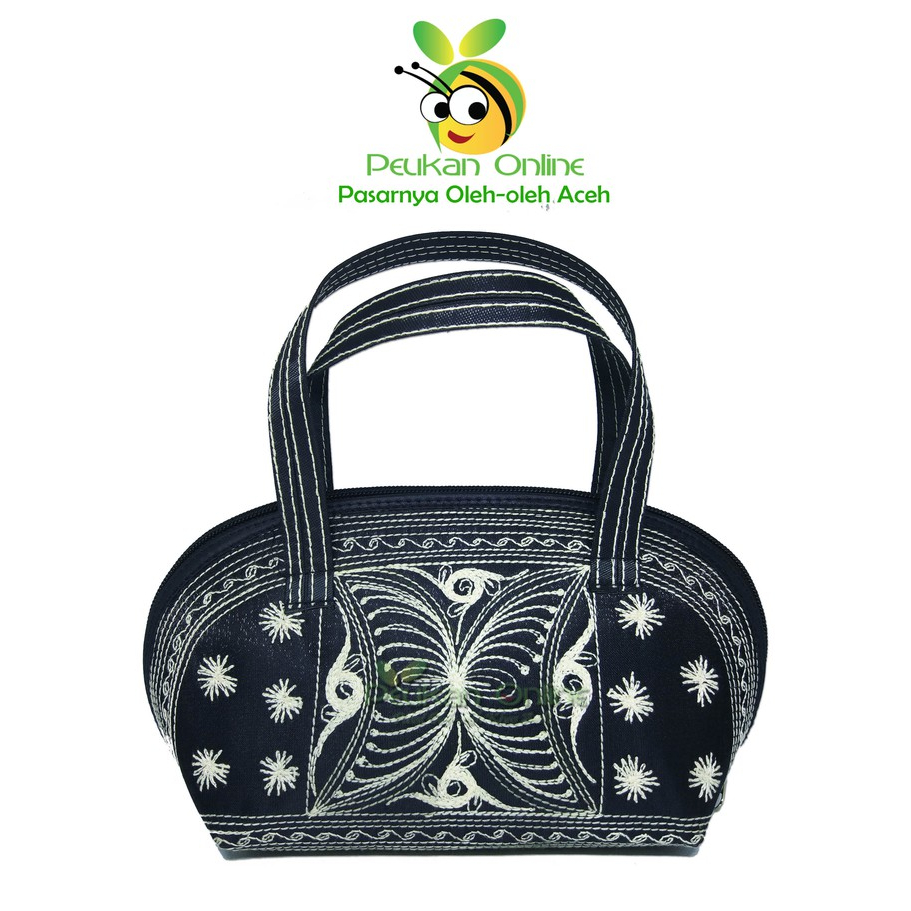 Tas keong Bordiran Pintu Aceh Terlaris / Souvenir Tas Kerang