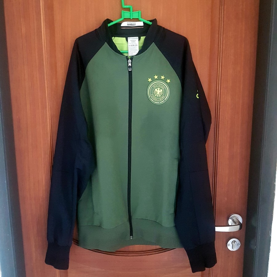 Jaket Tracktop Adidas Germany Jerman Away 2016 Original Size M