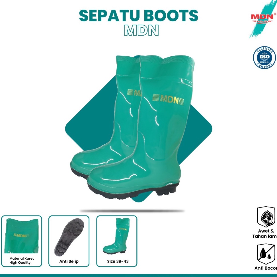 KODE C86T MDN SEPATU BOOTS  MDN SEPATU PROYEK  MDN RAIN BOOTS