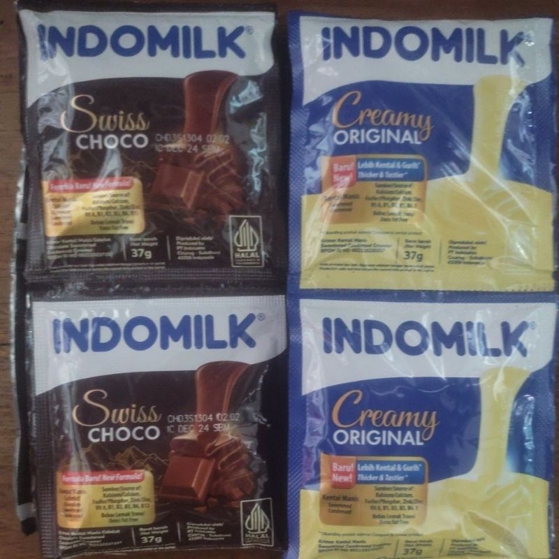 

Indomilk kemasan sachet (1 renceng isi 6 pcs)