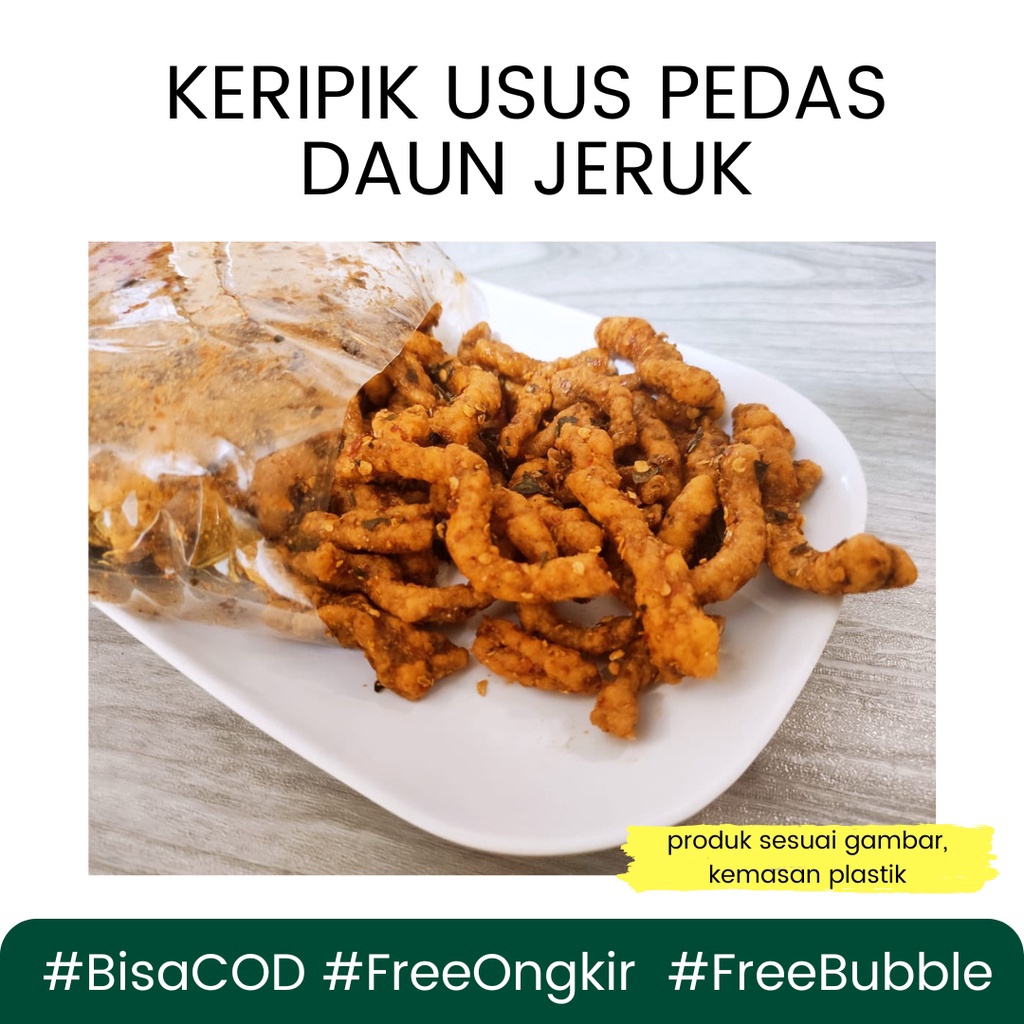 

TERDAHSYAT Basreng Stick dan Usus Pedas Cikruh Daun Jeruk 25gr Viral Bumbu Dijamin Melimpah dan Ngangenin