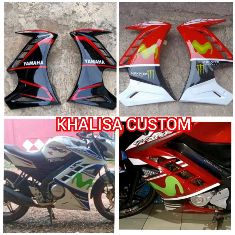 Half Fairing Sayap Yamaha Vixion nvl nva model Ninja fi